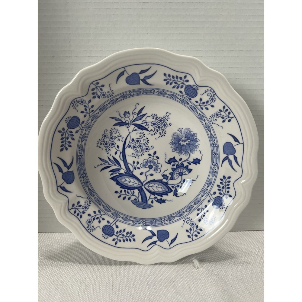 Vintage Oriental Onion Ironstone (Japan) 9-1/2 inch Vegetable/Serving Bowl